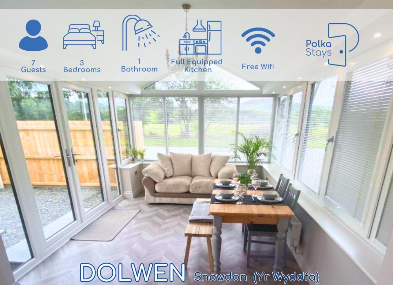 Dolwen Snowdonia Home By Polkastays 卡纳芬 外观 照片